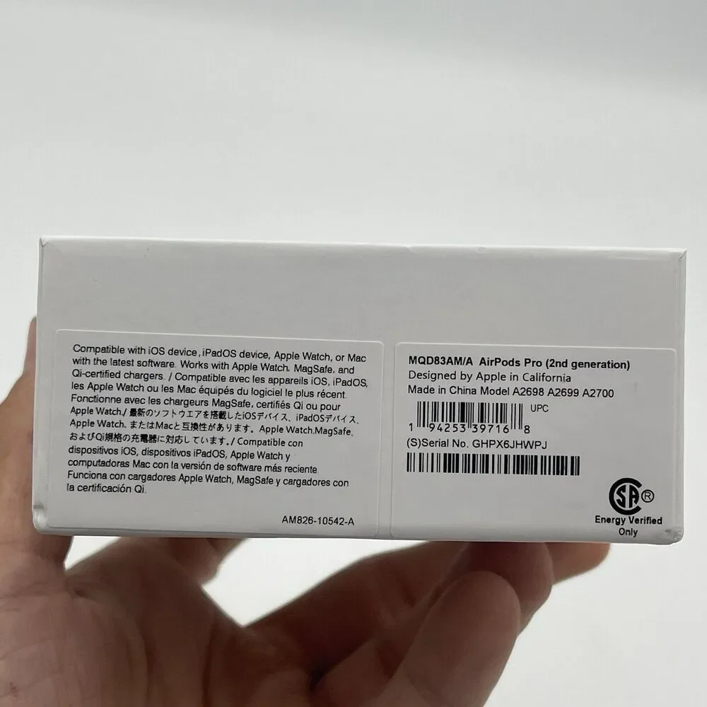 Apple AirPods Pro 2nd Generation Box, Manuals & Earbud Replacements ONLY